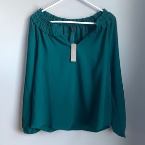Green J.Crew Top